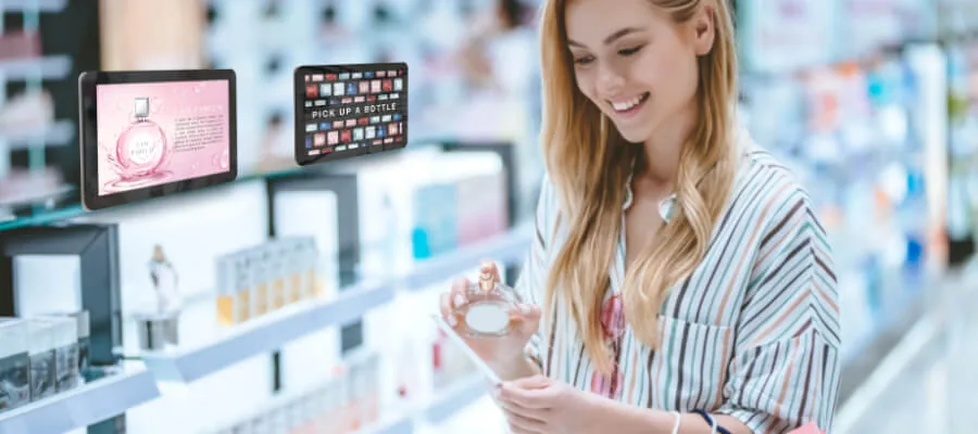 Lift-and-Learn Anwendung im Einzelhandel